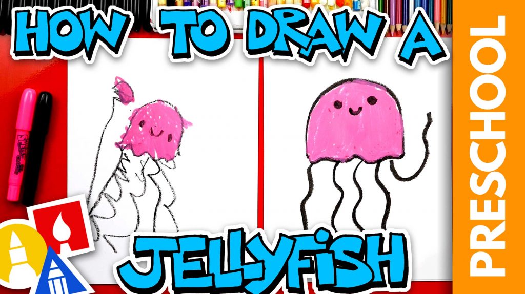 How To Draw A Jellyfish – preschool