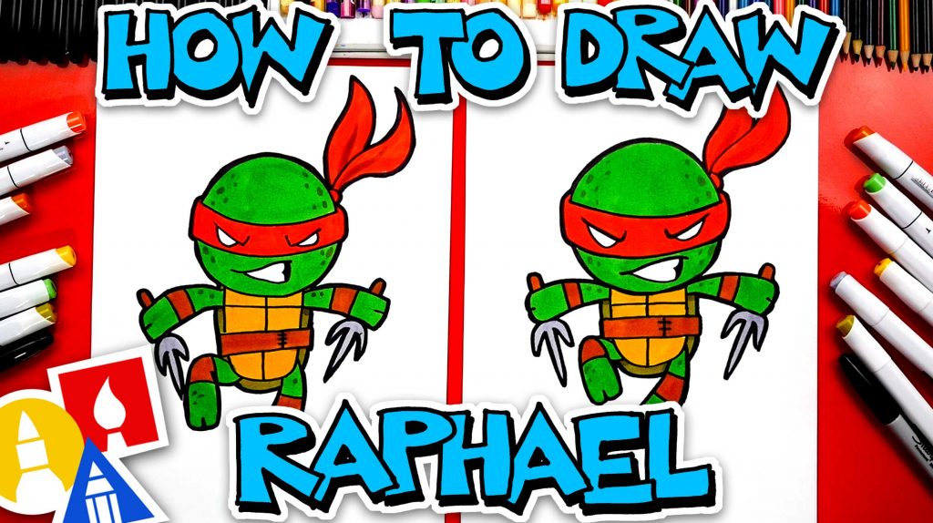 How To Draw Raphael – Teenage Mutant Ninja Turtles