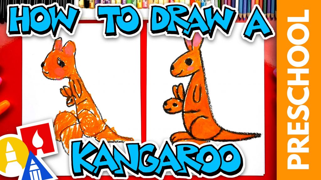 How To Draw A Kangaroo – Preschool