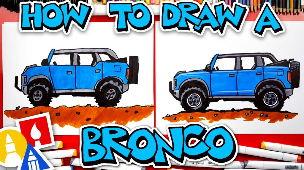 How To Draw A Ford Bronco