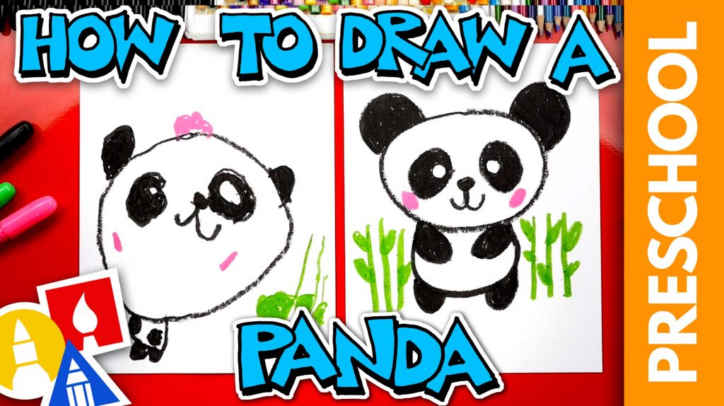 How To Draw A Panda – Preschool