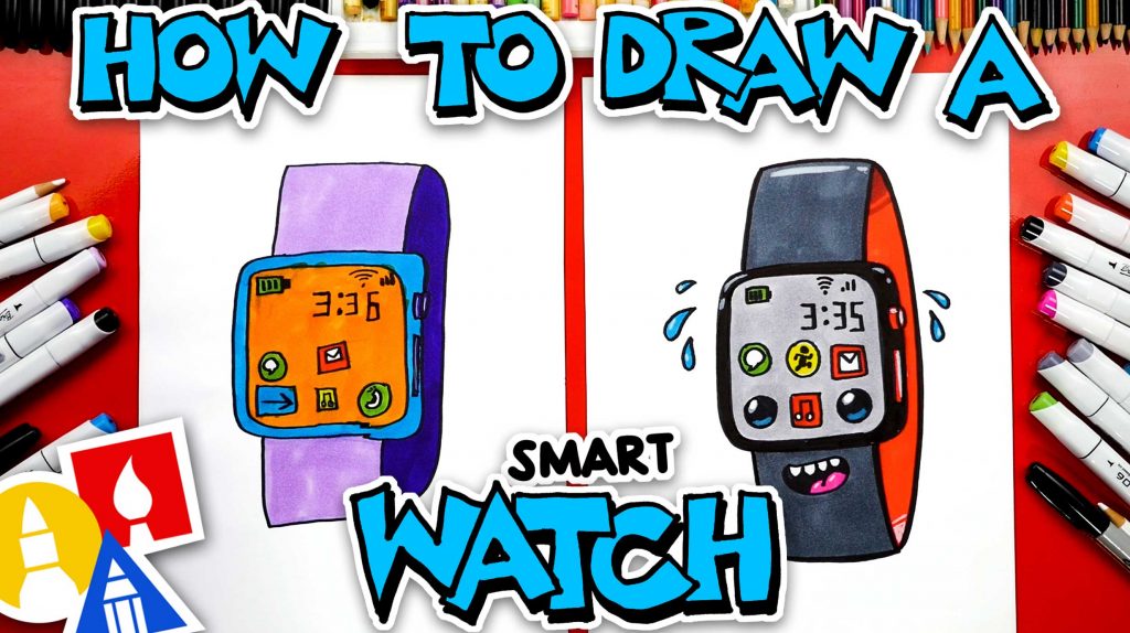 How To Draw A Smartwatch