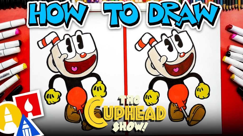 How To Draw Cuphead From Netflix’s The Cuphead Show