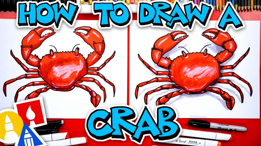 How To Draw A Realistic Crab