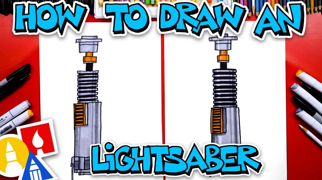 How To Draw A Lightsaber