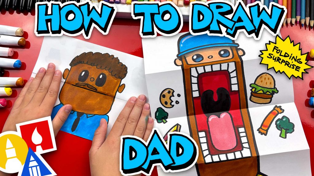 How To Draw A Dad Puppet For Father’s Day