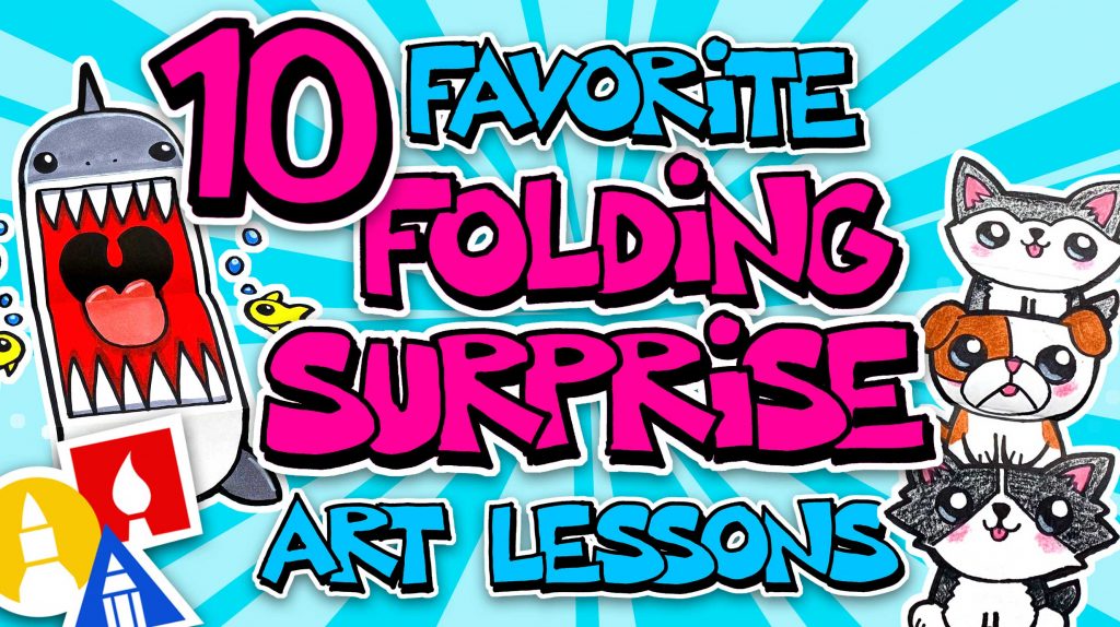 10 Favorite Folding Surprise Art Lessons For Kids