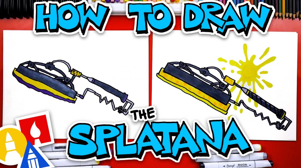 How To Draw Splatoon 3 Splatana
