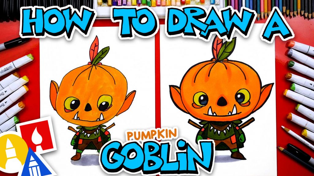 How To Draw A Pumpkin Goblin