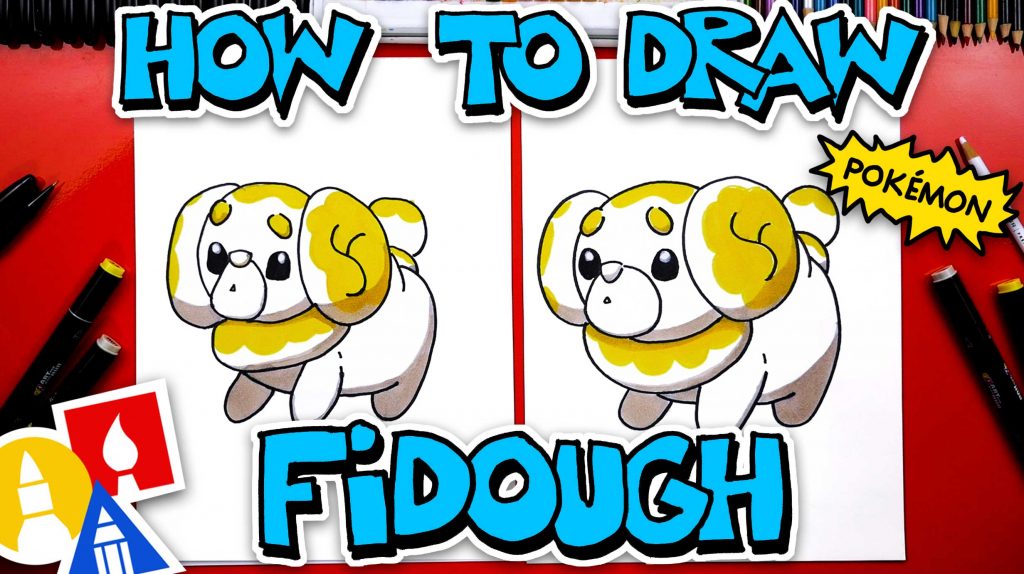 How To Draw Fidough Pokemon