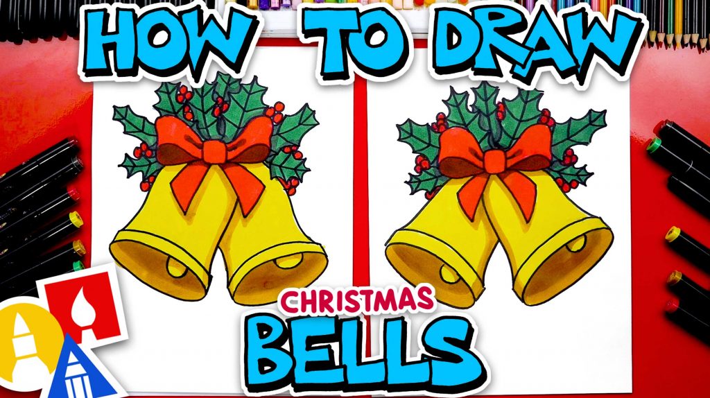 How To Draw Christmas Bells – Advanced