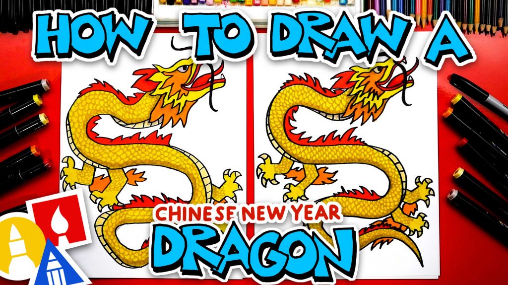 How To Draw A Chinese New Year Dragon – Advanced