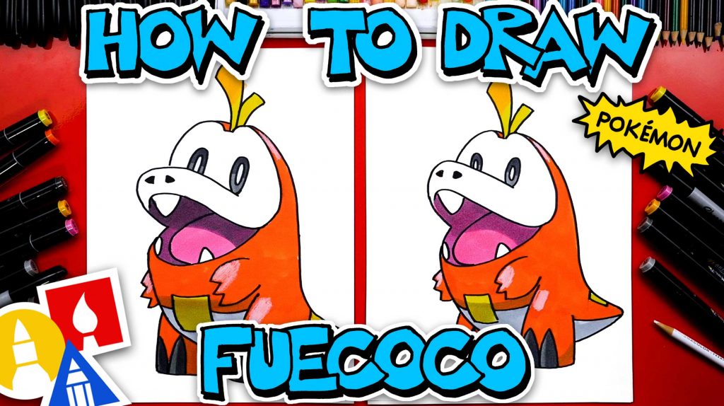 How To Draw Fuecoco Pokemon