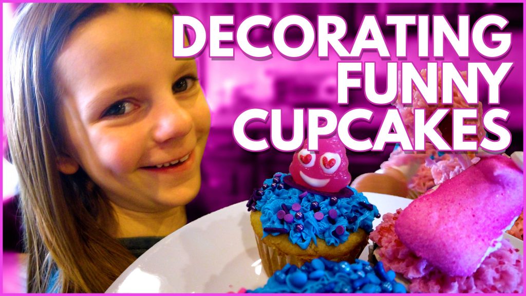 Decorating Funny Cupcakes!