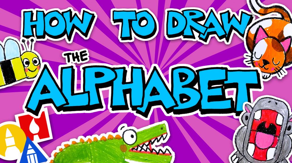 How To Draw The Entire Alphabet! ABC Drawings!